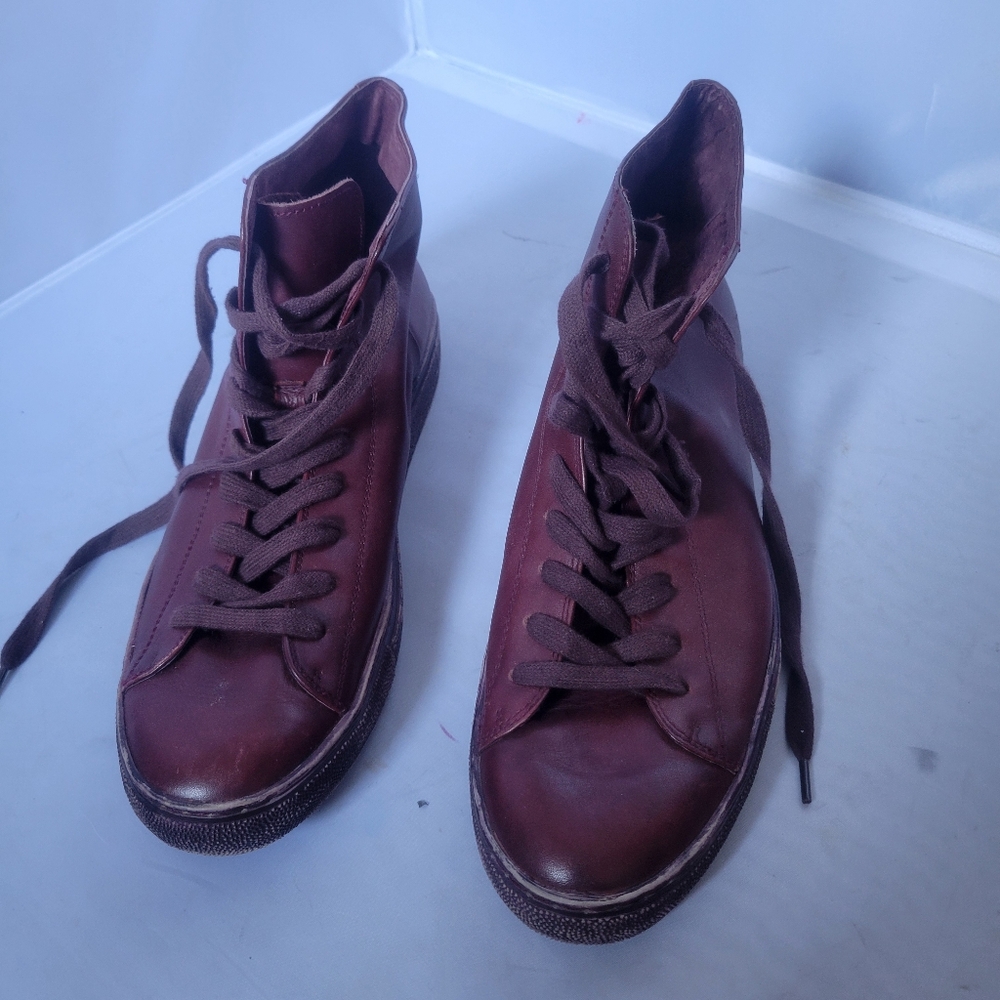 Aldo Leather Ankle Boots Men Size 9.5